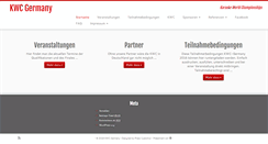 Desktop Screenshot of kwc-germany.com